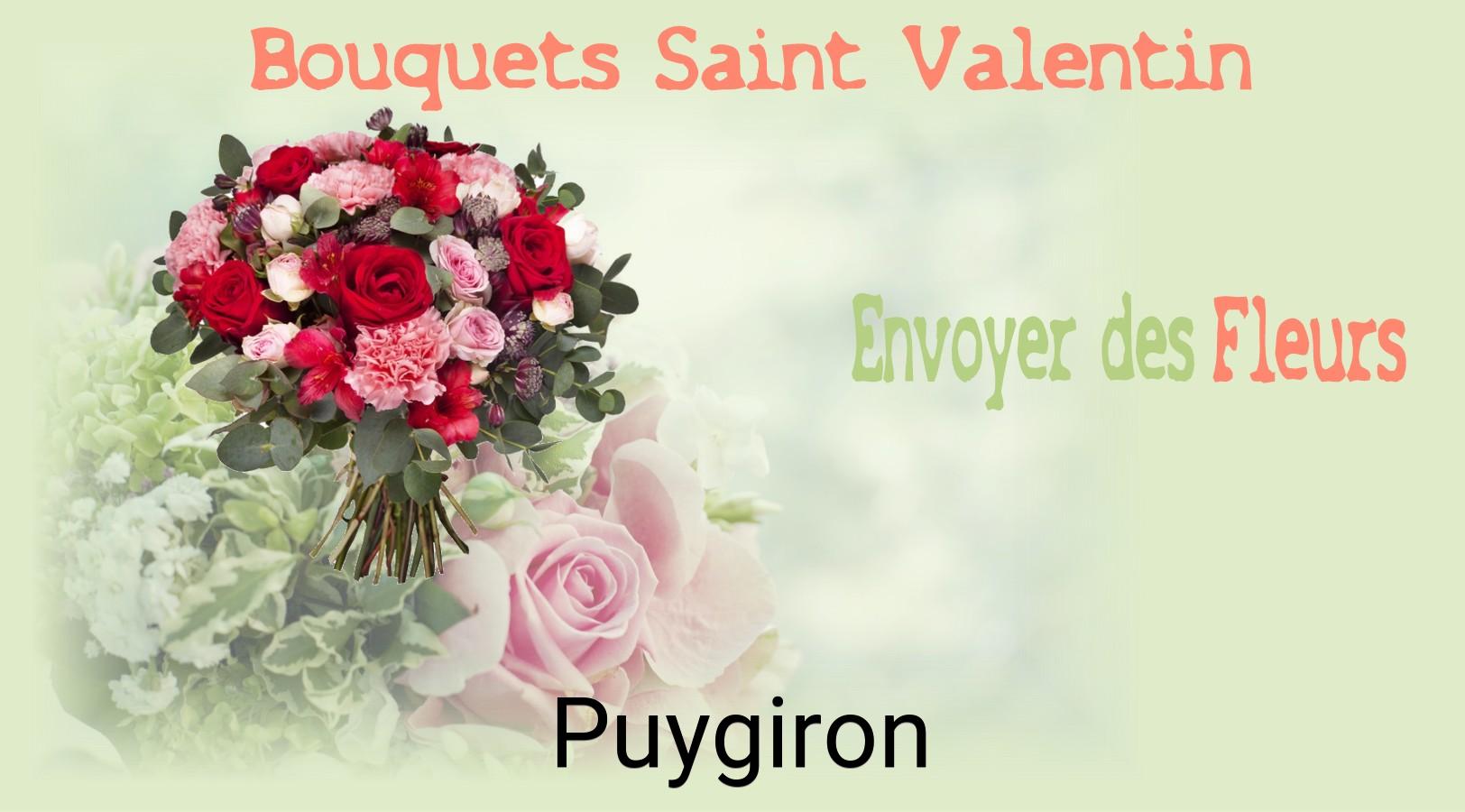 Roses de Saint-Valentin livrées à Puygiron